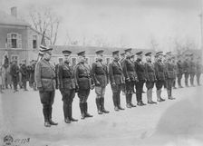 Decorated American generals, 14 Jan 1919. Creator: Bain News Service
