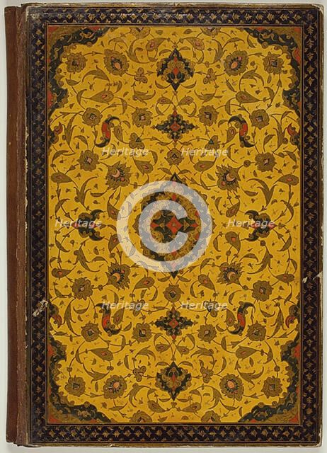 Decorated Bookbinding, 18th century. Creator: Unknown.