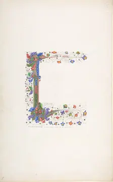 Decorated Border, 1830-62. Creator: Freeman Gage Delamotte