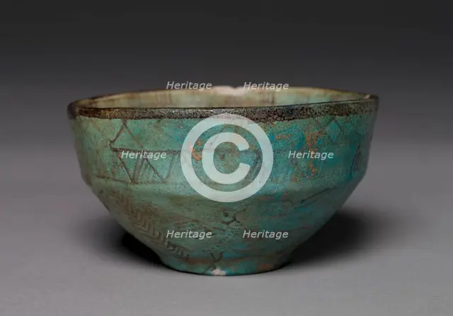 Decorated Bowl, 1980-1801 BC. Creator: Unknown.