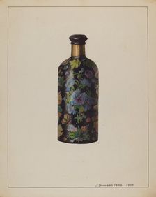 Decorated Bottle, 1937. Creator: J. Howard Iams