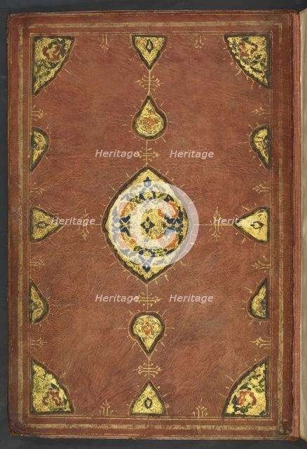Decorated cover,1726. Creator: Anon.