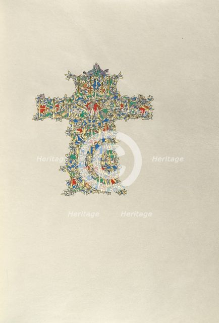 Decorated Incipit Page; Epistolary, about 1930. Creator: Madelyn Walker.