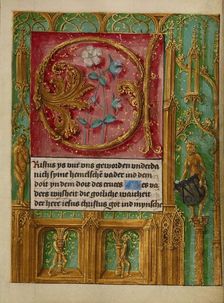 Decorated Initial C; Book of Hours, about 1500. Creator: Workshop of Gerard Horenbout