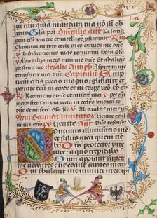 Decorated Initial D; Diurnal, about 1485. Creator: Unknown