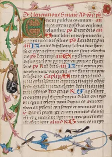 Decorated Initial E; Diurnal, about 1485. Creator: Unknown