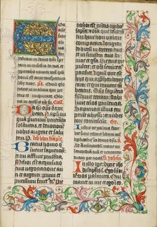 Decorated Initial E; Missal, about 1500-1505. Creator: Unknown
