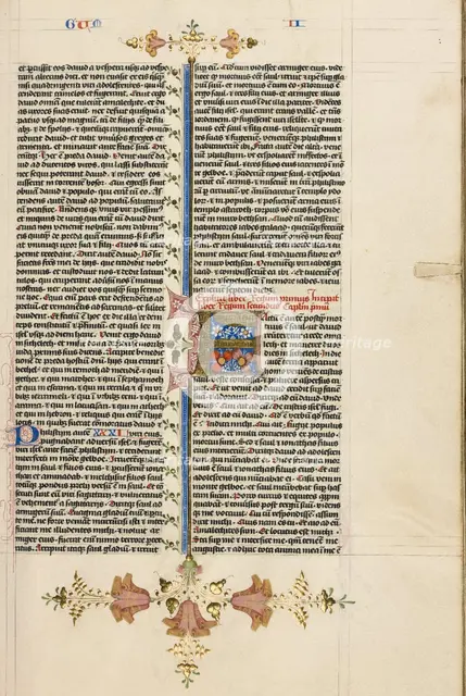Decorated Initial F, about 1450. Creator: Circle of Stefan Lochner.