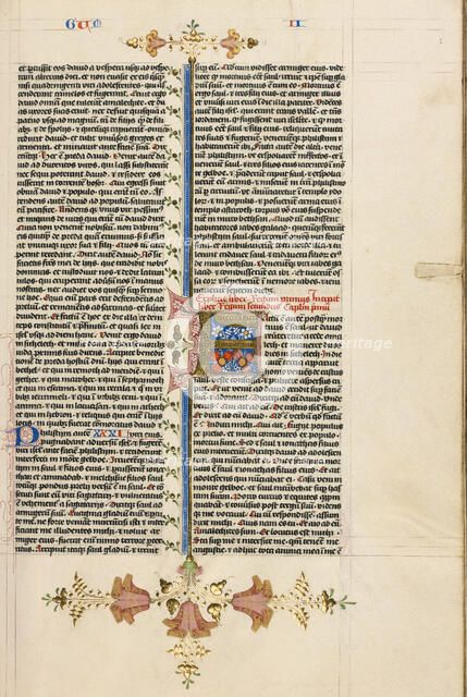 Decorated Initial F, about 1450. Creator: Circle of Stefan Lochner.