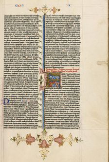 Decorated Initial F, about 1450. Creator: Circle of Stefan Lochner