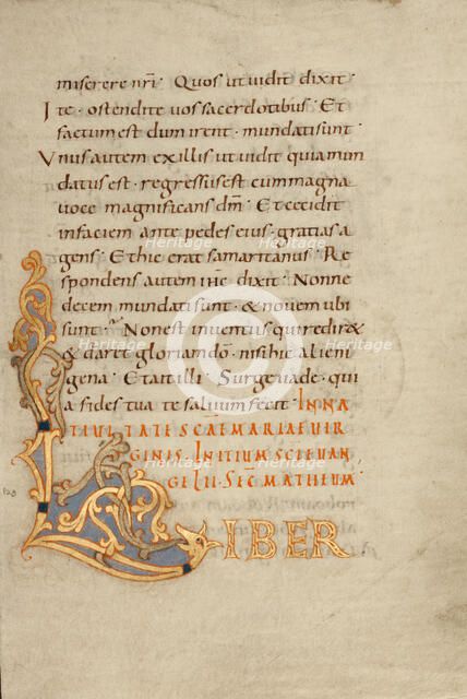 Decorated Initial L; Gospel Lectionary, late 10th century. Creator: Unknown.