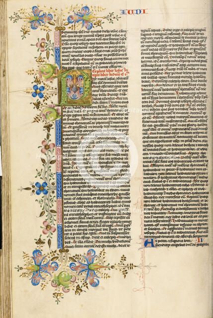 Decorated Initial P, about 1450. Creator: Circle of Stefan Lochner.