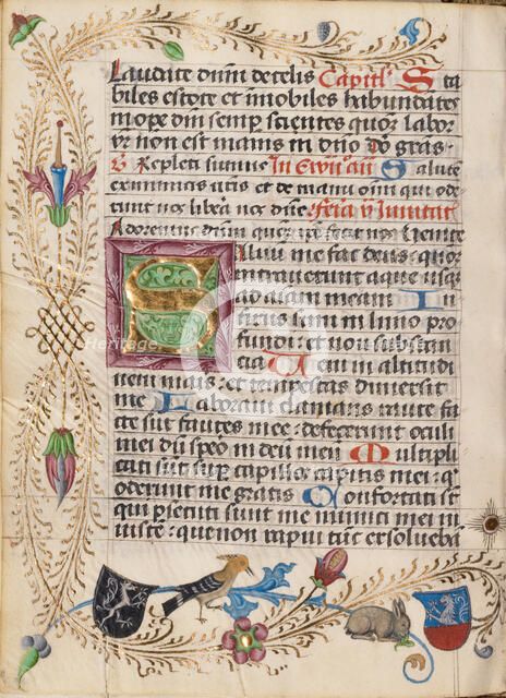 Decorated Initial S; Diurnal, about 1485. Creator: Unknown.