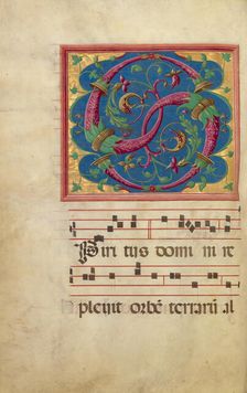 Decorated Initial S, late 15th or early 16th century. Creators: Unknown, Antonio da Monza