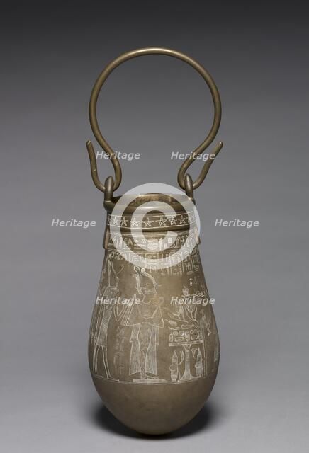 Decorated Situla, 305-30 BC. Creator: Unknown.