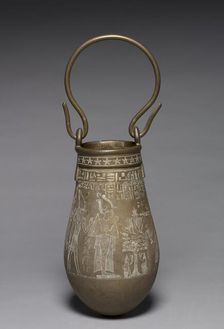 Decorated Situla, 305-30 BC. Creator: Unknown