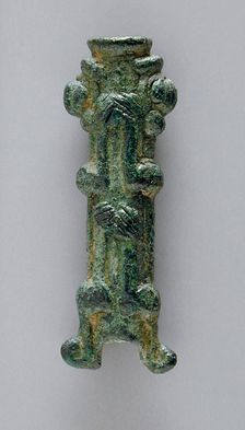 Decorated Tube, between c.1000 and c.650 B.C.. Creator: Unknown