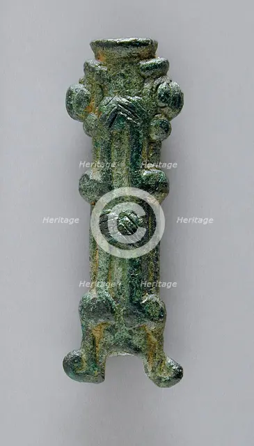 Decorated Tube, between c.1000 and c.650 B.C.. Creator: Unknown.