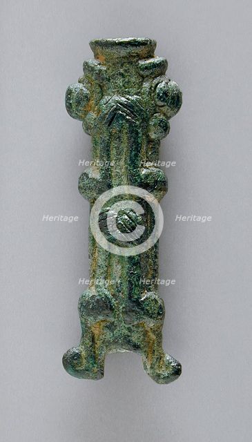 Decorated Tube, between c.1000 and c.650 B.C.. Creator: Unknown.