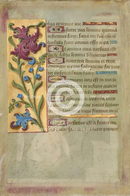 Decorated Text Page, 1498-1499. Creator: Unknown.