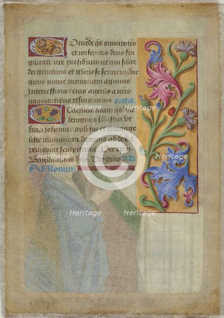 Decorated Text Page, 1498-1499. Creator: Unknown.