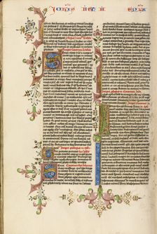 Decorated Text Page, about 1450. Creator: Circle of Stefan Lochner