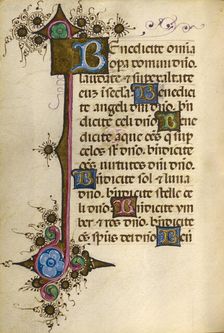 Decorated Text Page; Gualenghi-d'Este Hours, about 1469. Creator: Unknown