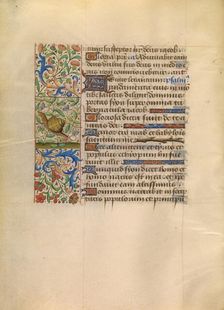 Decorated Text Page; Katherine Hours, about 1480-1485. Creator: Unknown
