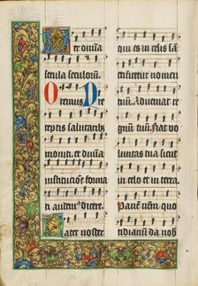 Decorated Text Page; Missal, about 1500-1505. Creator: Unknown