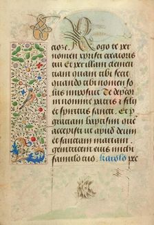 Decorated Text Page; Prayer Book of Charles the Bold, 1469. Creator: Nicolas Spierinc