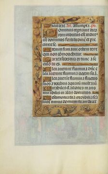 Decorated Text Page; Spinola Hours, about 1510-1520. Creator: Unknown
