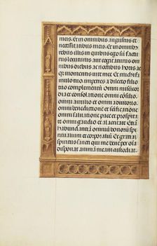 Decorated Text Page; Spinola Hours, about 1510-1520. Creator: Unknown