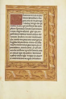 Decorated Text Page; Spinola Hours, about 1510-1520. Creator: Unknown