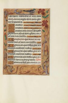 Decorated Text Page; Spinola Hours, about 1510-1520. Creator: Unknown