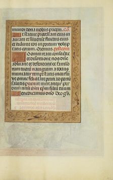 Decorated Text Page; Spinola Hours, about 1510-1520. Creator: Unknown