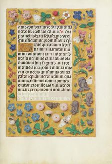 Decorated Text Page; Spinola Hours, about 1510-1520. Creator: Unknown