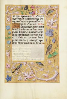 Decorated Text Page; Spinola Hours, about 1510-1520. Creator: Unknown