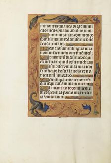 Decorated Text Page; Spinola Hours, about 1510-1520. Creator: Unknown