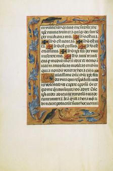 Decorated Text Page; Spinola Hours, about 1510-1520. Creator: Unknown