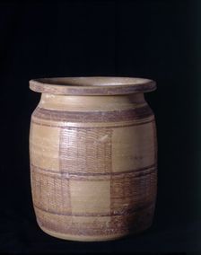 Decorated Urn, comes from the Ibero - Celtic - Roman city Azaila Alcalá (Teruel)