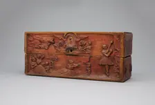 Decorated Wooden Box, 1884. Creator: Paul Gauguin