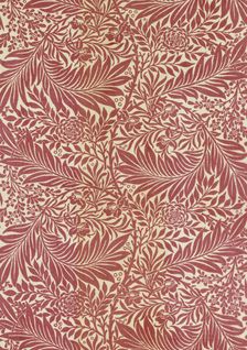 Decorative fabric, 1884. Creator: Morris, William, Morris Tapestry Works (1834-1896)