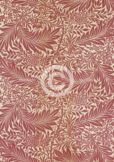 Decorative fabric, 1884. Creator: Morris, William, Morris Tapestry Works (1834-1896).