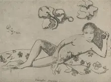 Decorative Figure 1936. Creator: Paul Gauguin