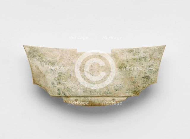 Decorative fitting for an ornamental comb, Late Neolithic period, ca. 3300-2250 BCE. Creator: Unknown.