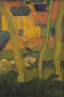 Decorative Landscape I. Creator: Jan Verkade