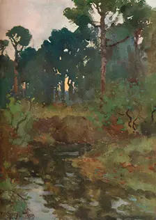 Decorative Landscape Study c1903 (1903-1904). Artist: Reginald Jones
