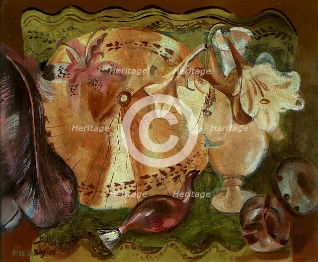 Decorative motif,  c1935. Creator: Frances Hodgkins.