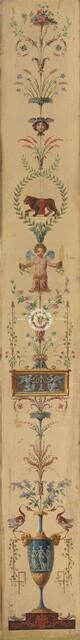 Decorative Panel, 1790s. Creator: Pierre Rousseau (French, 1751-1829).