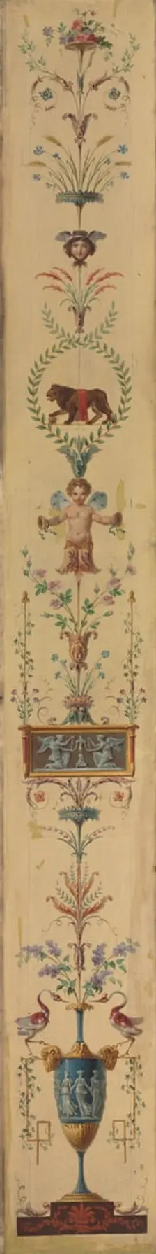 Decorative Panel, 1790s. Creator: Pierre Rousseau (French, 1751-1829)